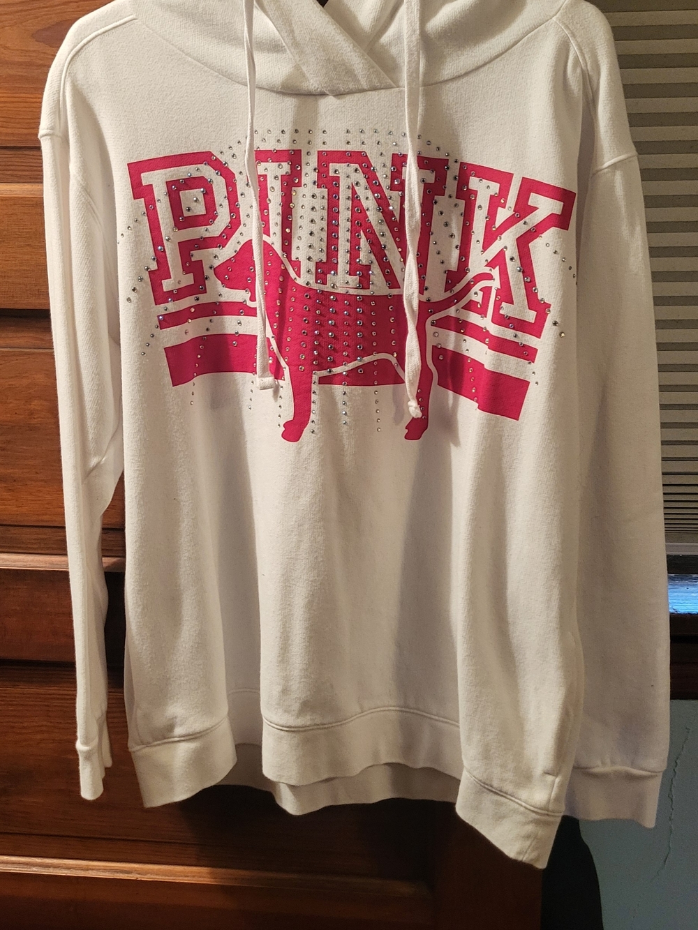 PINK Victoria's Secret Pup Bling Hoodie